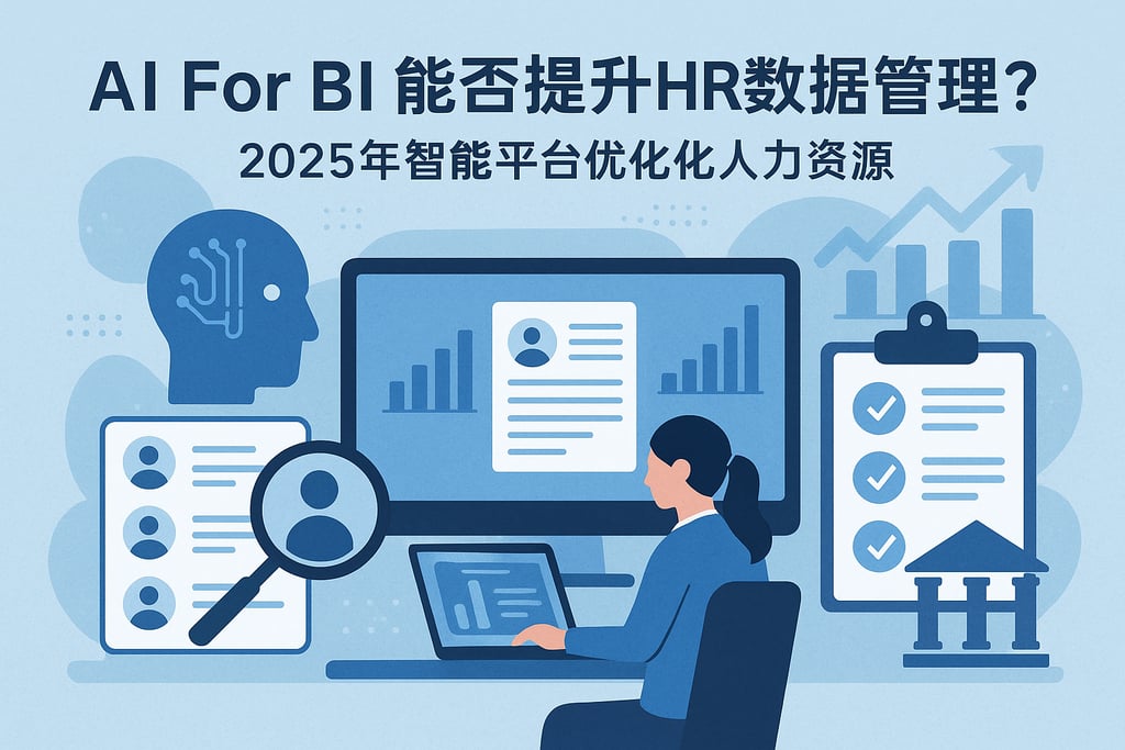 AI For BI能否提升HR数据管理？2025年智能平台优化人力资源